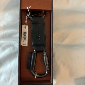 Coach carabiner key fob F63966